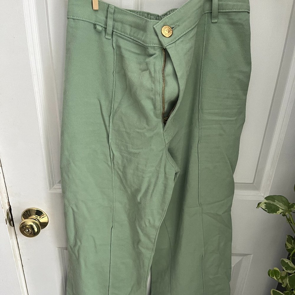 Big Bud Press, Western Pants, Sage Green, Size Medium